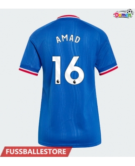 Günstige Manchester United Amad Diallo #16 Auswärtstrikot Damen 2026-27 Kurzarm